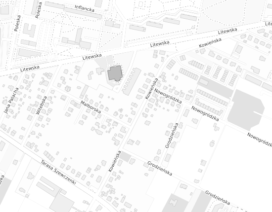 Mapa z adresem organizacji