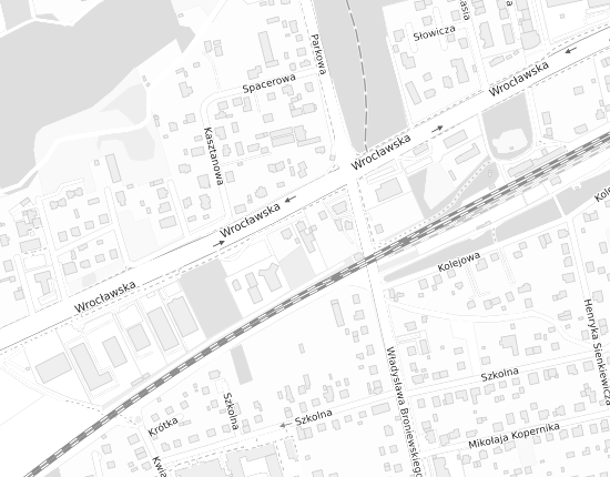 Mapa z adresem organizacji