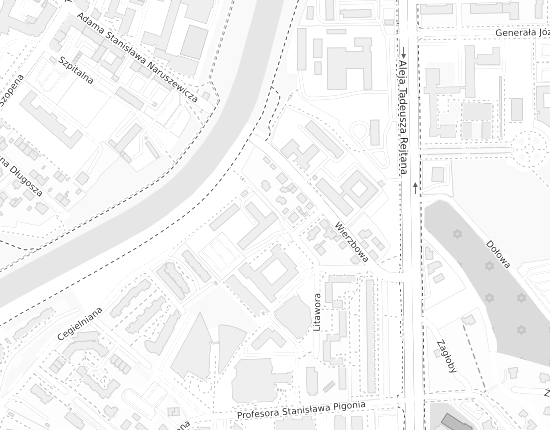 Mapa z adresem organizacji