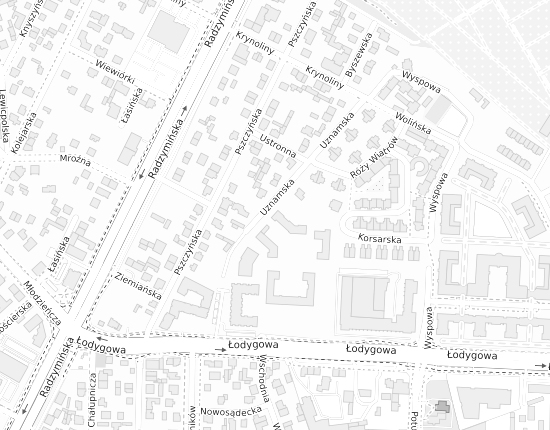 Mapa z adresem organizacji