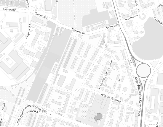 Mapa z adresem organizacji