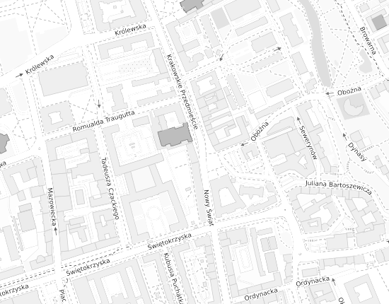 Mapa z adresem organizacji