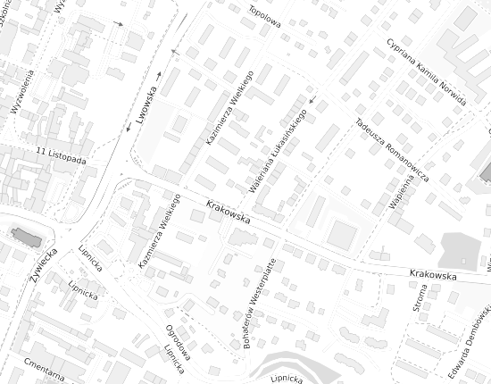Mapa z adresem organizacji