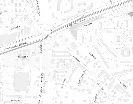 Mapa z adresem organizacji