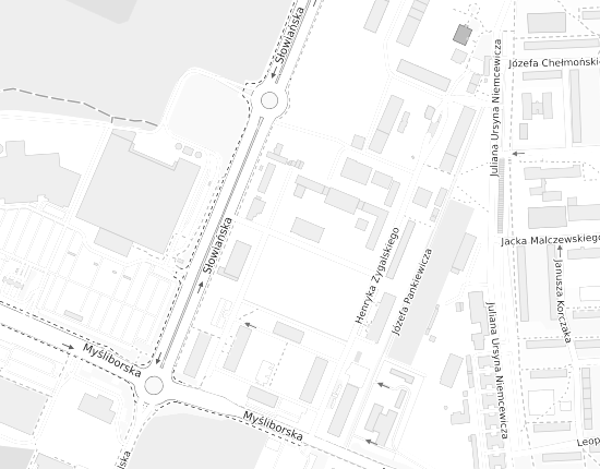 Mapa z adresem organizacji