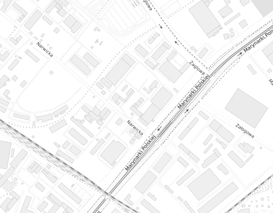 Mapa z adresem organizacji