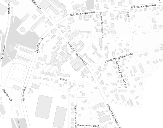 Mapa z adresem organizacji