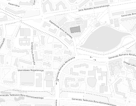 Mapa z adresem organizacji