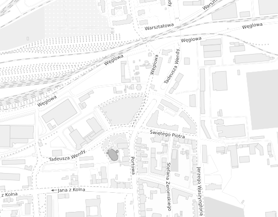 Mapa z adresem organizacji