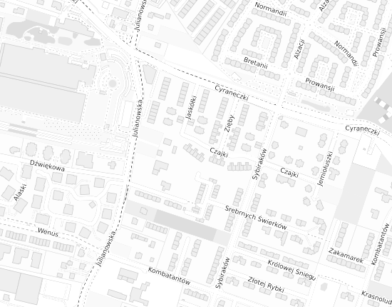 Mapa z adresem organizacji