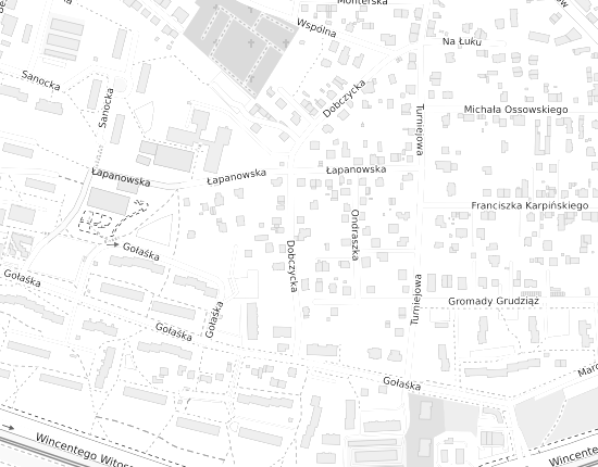 Mapa z adresem organizacji