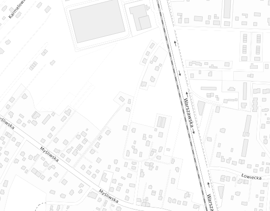 Mapa z adresem organizacji