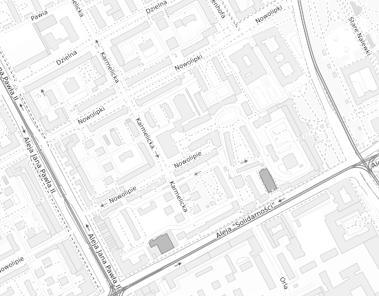 Mapa z adresem organizacji