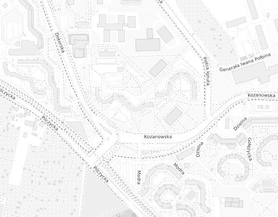 Mapa z adresem organizacji