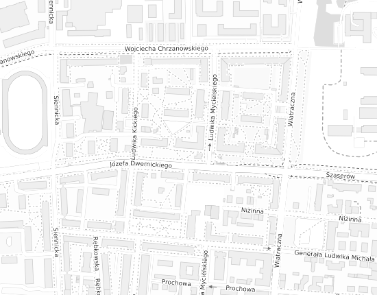 Mapa z adresem organizacji