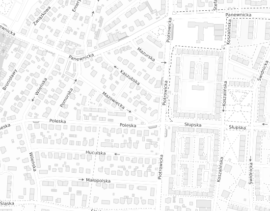 Mapa z adresem organizacji