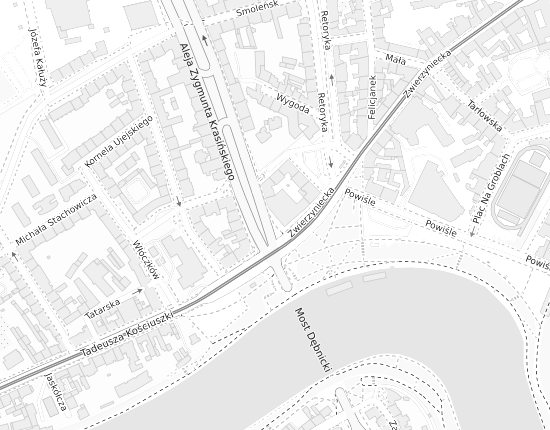 Mapa z adresem organizacji