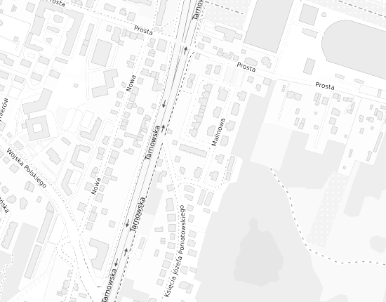 Mapa z adresem organizacji
