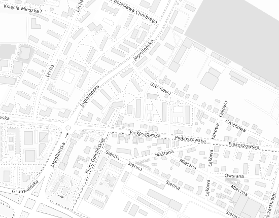 Mapa z adresem organizacji