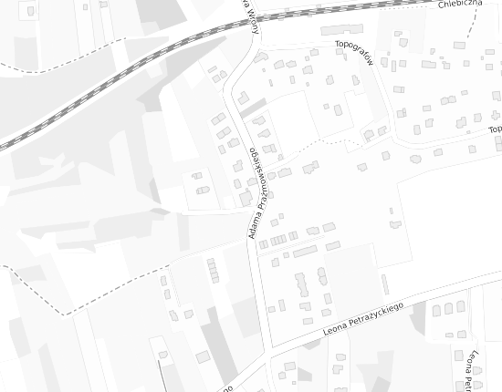Mapa z adresem organizacji