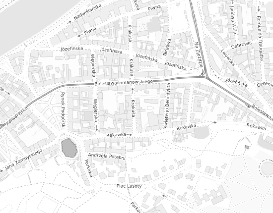 Mapa z adresem organizacji