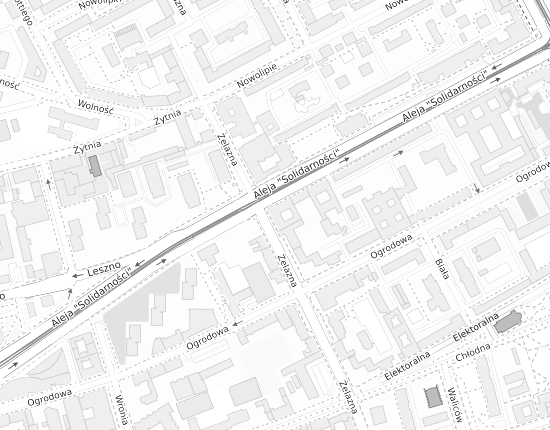 Mapa z adresem organizacji