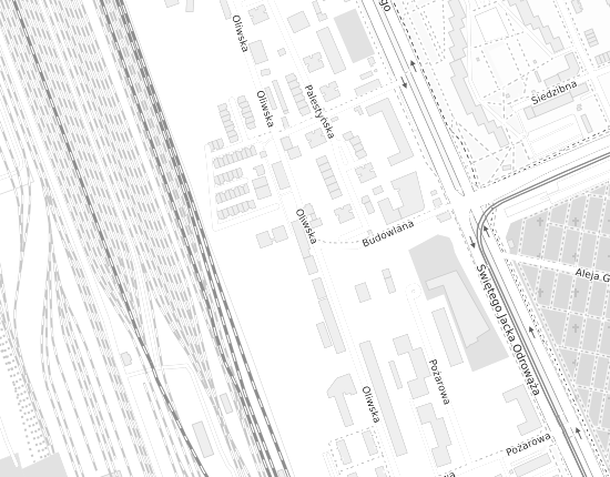 Mapa z adresem organizacji