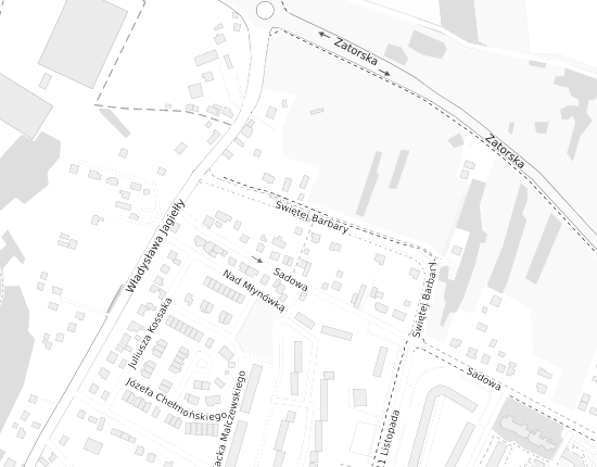 Mapa z adresem organizacji
