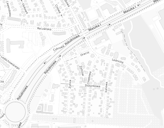 Mapa z adresem organizacji