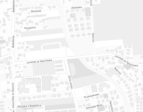 Mapa z adresem organizacji