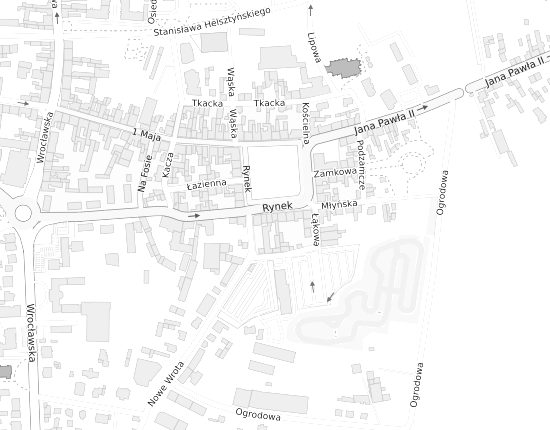 Mapa z adresem organizacji