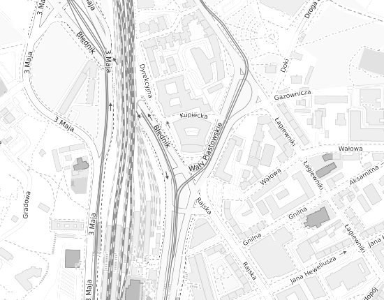 Mapa z adresem organizacji