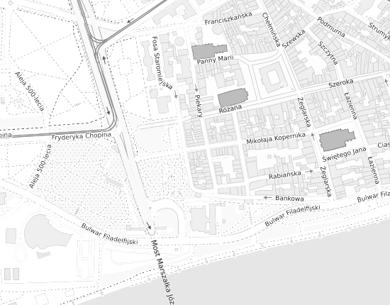 Mapa z adresem organizacji
