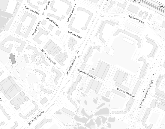 Mapa z adresem organizacji