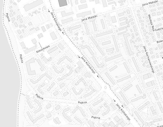 Mapa z adresem organizacji