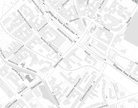 Mapa z adresem organizacji