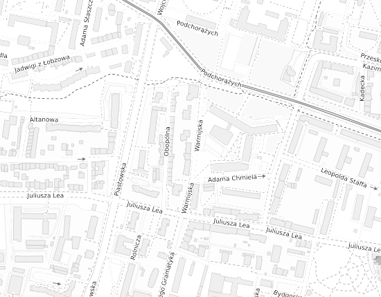 Mapa z adresem organizacji