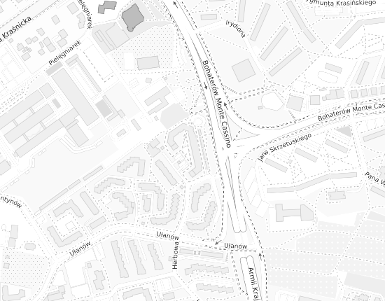 Mapa z adresem organizacji