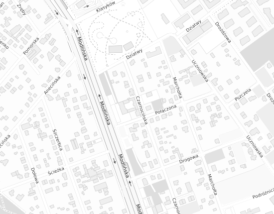 Mapa z adresem organizacji