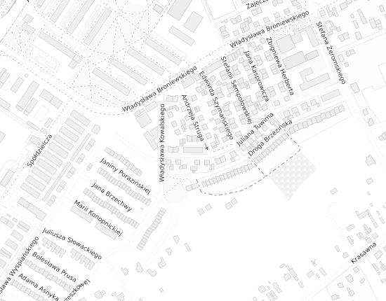 Mapa z adresem organizacji