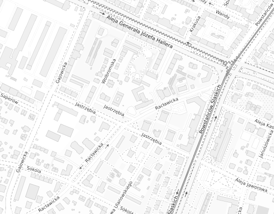 Mapa z adresem organizacji