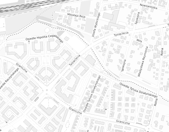 Mapa z adresem organizacji