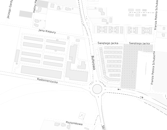 Mapa z adresem organizacji