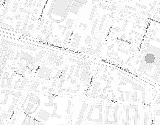 Mapa z adresem organizacji