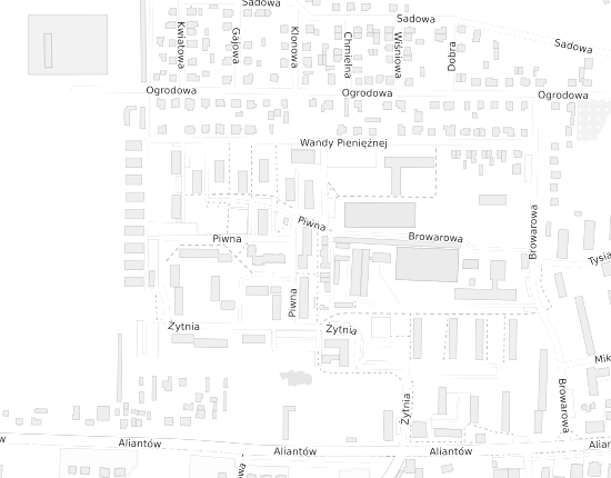 Mapa z adresem organizacji