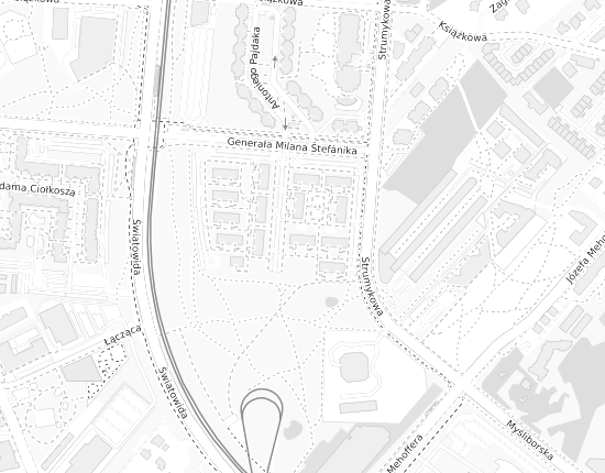 Mapa z adresem organizacji