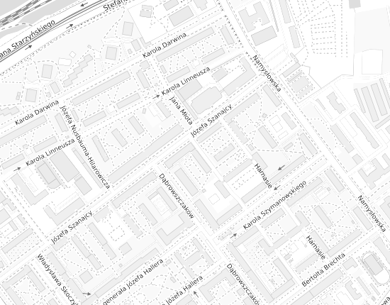 Mapa z adresem organizacji
