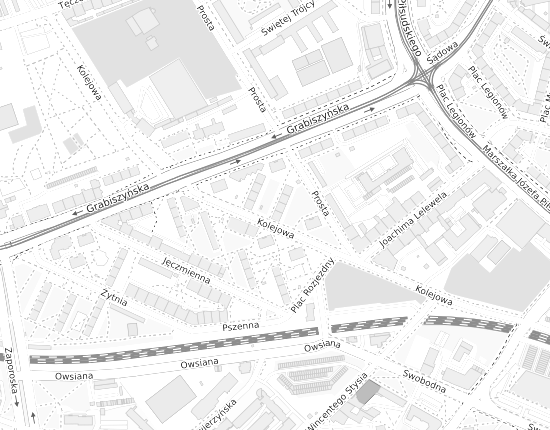Mapa z adresem organizacji