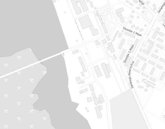 Mapa z adresem organizacji