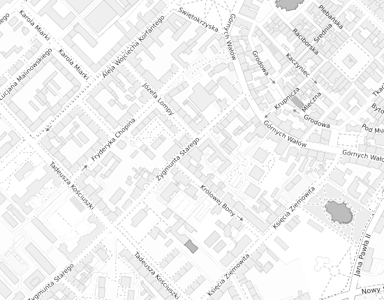 Mapa z adresem organizacji